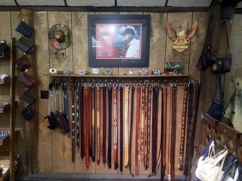 Leather Belts, Wallets and Purses